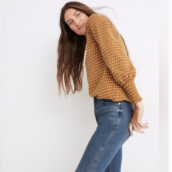 Madewell Floral Jacquard Top - Picture 2 of 5